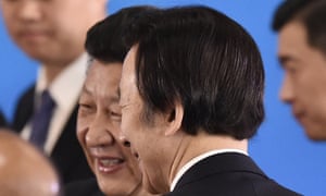 China’s President Xi Jinping, left, shown with Yun Byung-se, the South Korean foreign minister, at a meeting of regional ministers in Beijing.