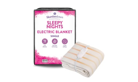 Slumberdown Sleepy Nights Electric Blanket Single