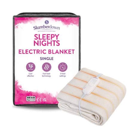 Slumberdown Sleepy Nights Electric Blanket Single