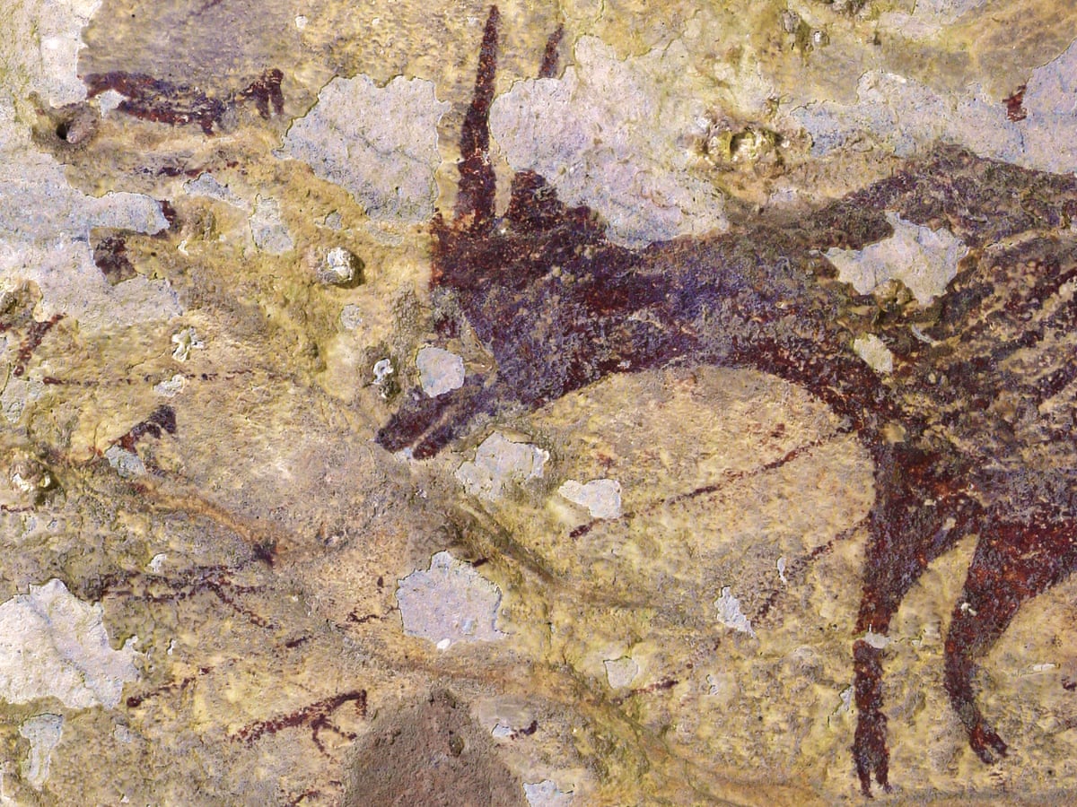 Earliest known cave art by modern humans found in Indonesia | Archaeology | The Guardian