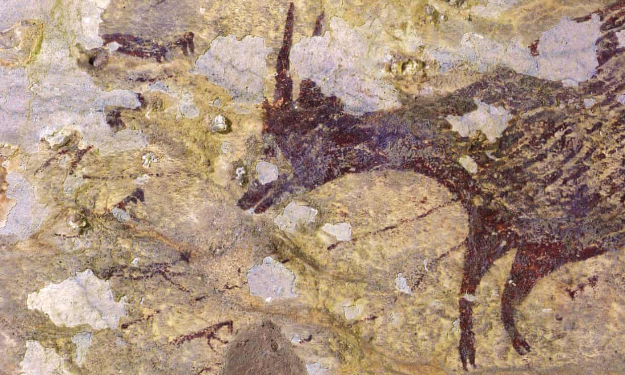 Earliest known cave art by modern humans found in Indonesia