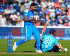 England v India: second men’s one-day cricket international – live
