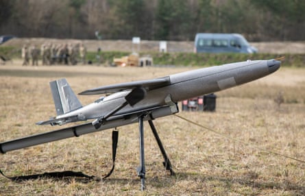 A one-way attack Hornet drone.