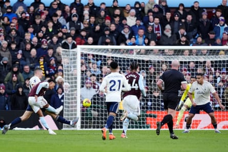 Ollie Watkins puts Aston Villa ahead against Nottingham Forest