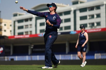 Scotland have enjoyed nets sessions at Sharjah this week, but England are still unfamiliar with the pitch.