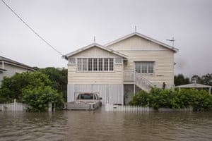 Flooding in Rosslea, Townsville