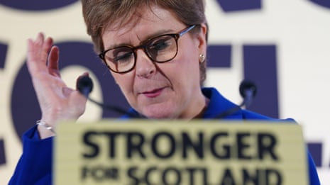 ‘Outright democracy denial’: Nicola Sturgeon responds to supreme court ruling – video