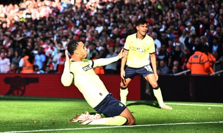 Cameron Archer put Southampton in front at the Emirates, but Arsenal fought back to win 3-1.