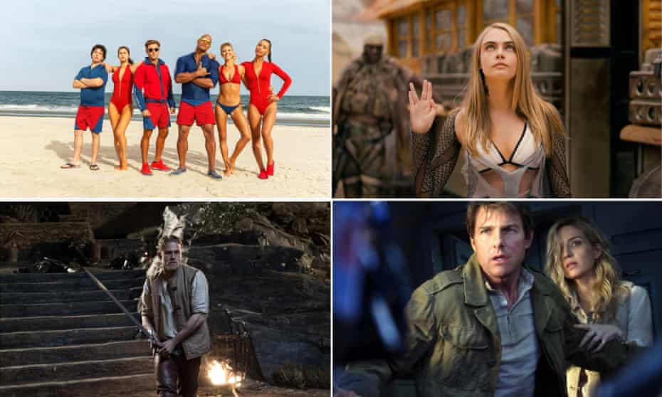 Cruel summer: Baywatch, Valerian and the City of a Thousand Planets, The Mummy and King Arthur.