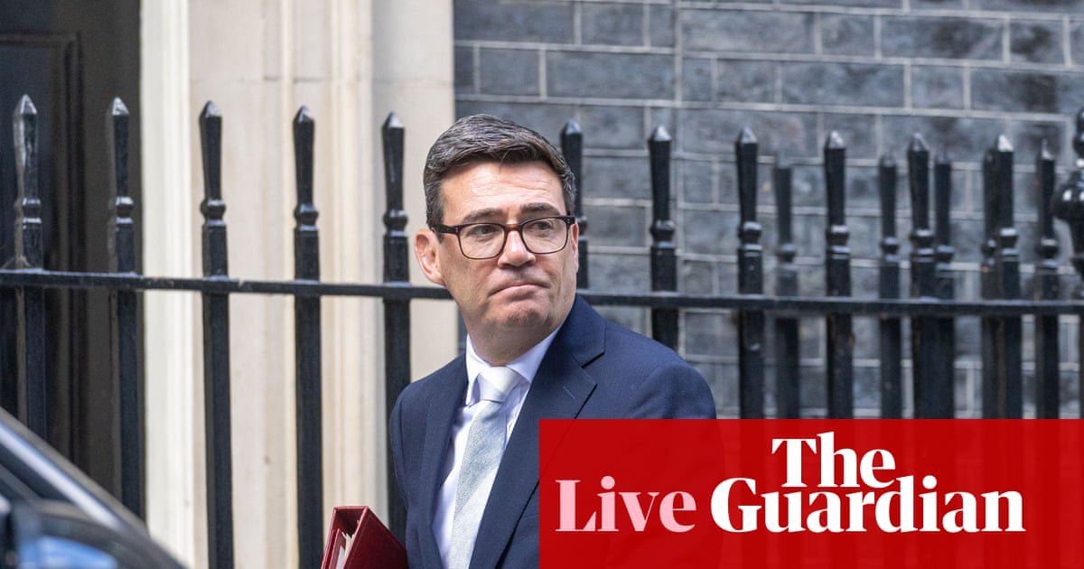 Andy Burnham to face first PMQs as borrowing costs rise – UK politics live