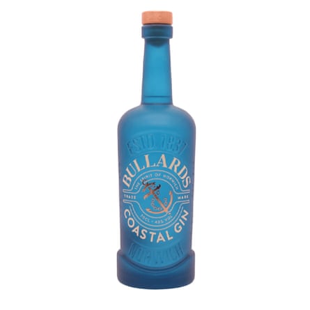 Bullards Coastal Gin bottle.