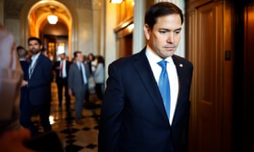 Senators Meet For Their Policy Luncheons On Capitol Hill<br>WASHINGTON, DC - MAY 10: Sen. Marco Rubio (R-FL) leaves the Senate Chamber following a vote at the U.S. Capitol on May 10, 2023 in Washington, DC. Republican and Democratic Congressional leaders met with President Joe Biden at the White House yesterday to continue to negotiate how to raise the debt limit. (Photo by Chip Somodevilla/Getty Images)
