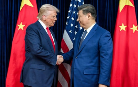 Presidents Donald Trump and Xi Jinping.