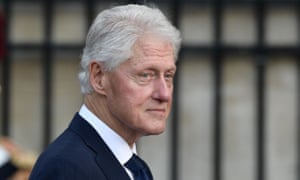 Bill Clinton in Paris on 30 September 2019. 