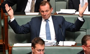 Former prime minister Tony Abbott at Parliament House in Canberra, 13 August 2018.