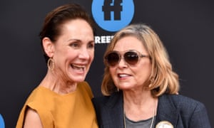 Laurie Metcalf and Roseanne Barr in May.