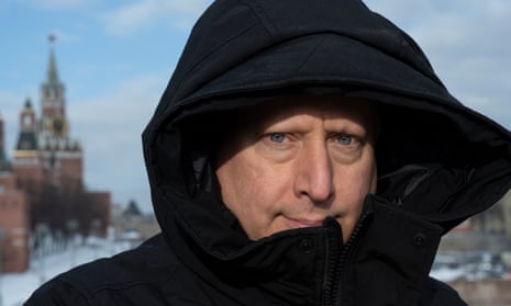 Steve Rosenberg, BBC journailist, photographed in Moscow