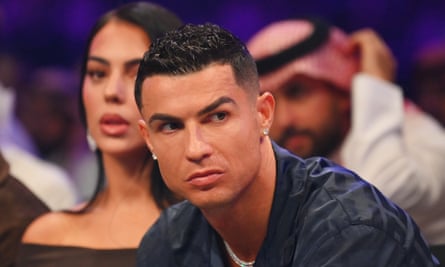 Cristiano Ronaldo was among a cornucopia of famous guests invited to the Boulevard Hall.