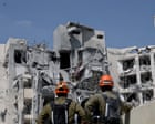 Israel-Iran war live: Donald Trump calls on Israel to calm down as he says both Israel and Iran violated ceasefire US president says he is really unhappy with Israel after it unloaded right after agreeing to ceasefire deal as he speaks ahead of Nato summitLiving in Iran: how have you been affected?Living in Israel: how have you been affected?As dawn broke in Israel and Iran, confusion reigned as to whether the two countries were still at war. Israelis, who fell asleep to the news that a ceasefire had been agreed to, woke up to four consecutive missile warnings, heading back and forth to the shelters as a missile hit a residential building in Beer Sheva, killing three, according to the Israel fire and rescue centre.
Iran experienced some of its most intense Israeli bombings yet overnight, with one social media users in Tehran writing the bombardment tonight in Tehran was extremely intense. For a full hour the explosions wouldnt stop. We are a completely defenseless people.It was unclear whether the attacks were simply growing pains of a ceasefire, or if hostilities were to continue. US President Donald Trump had announced the ceasefire a little after midnight on Tuesday, but neither Israeli nor Iranian officials have said they agreed to it. Continue reading...