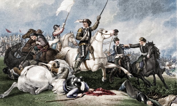 Oliver Cromwell at the Battle Of Marston Moor in 1644