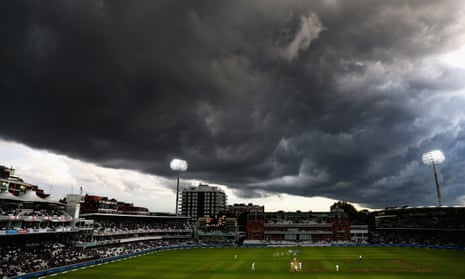 Storm clouds gather over Lord’s in 2017