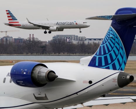 Airplanes on the tarmac