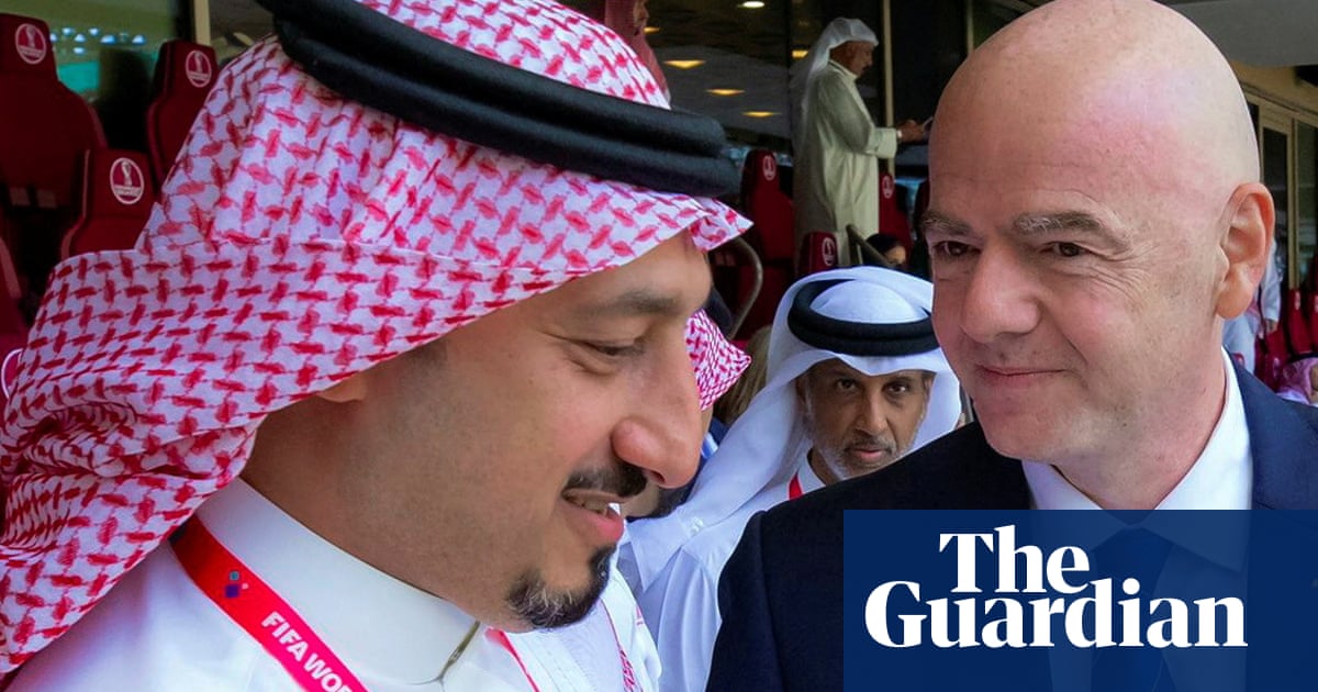 Fifa breaching own human rights rules over Saudi Arabia World Cup, lawyers say