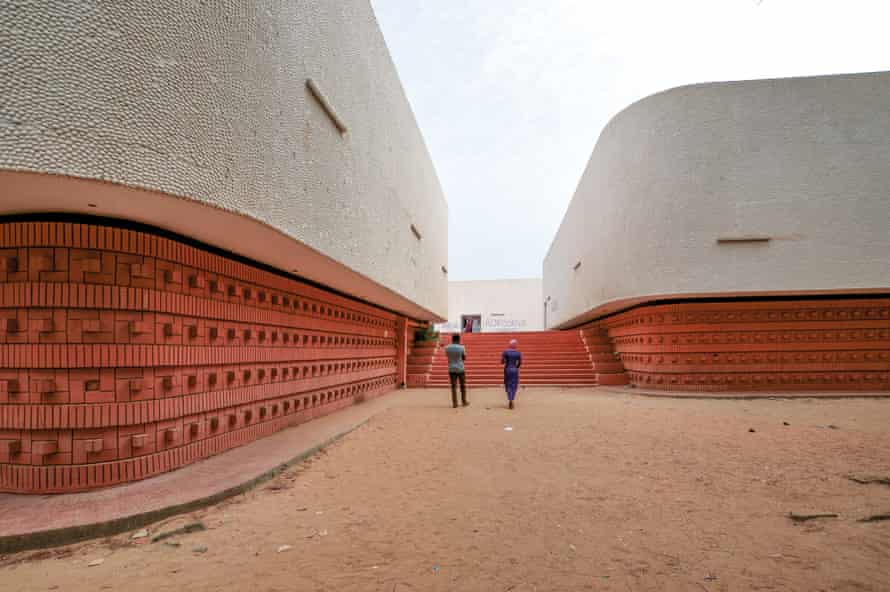 1970s lecture theatres at Cheikh Anta Diop University in Dakar.