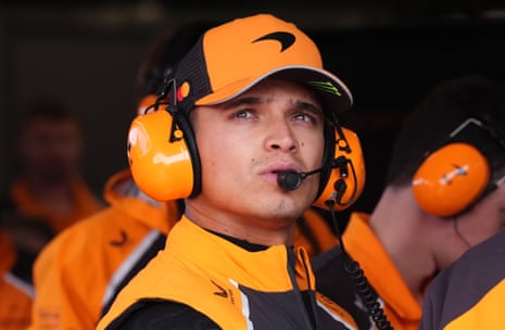 Lando Norris of McLaren before the Dutch Grand Prix