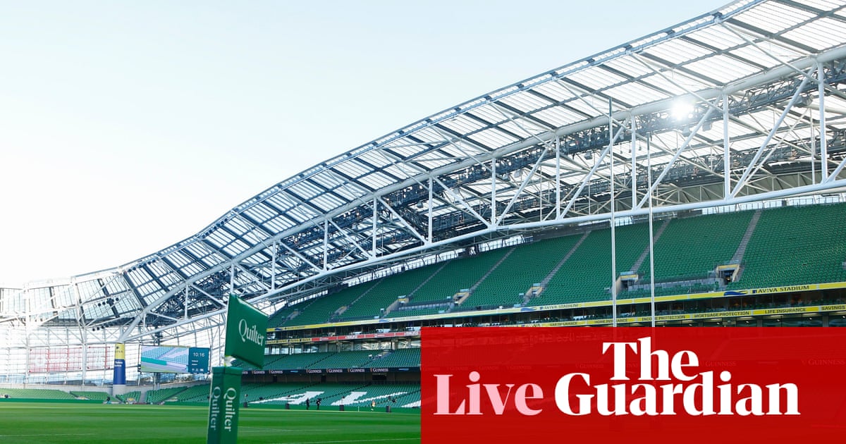 Ireland v Australia: Autumn Nations Series rugby union live