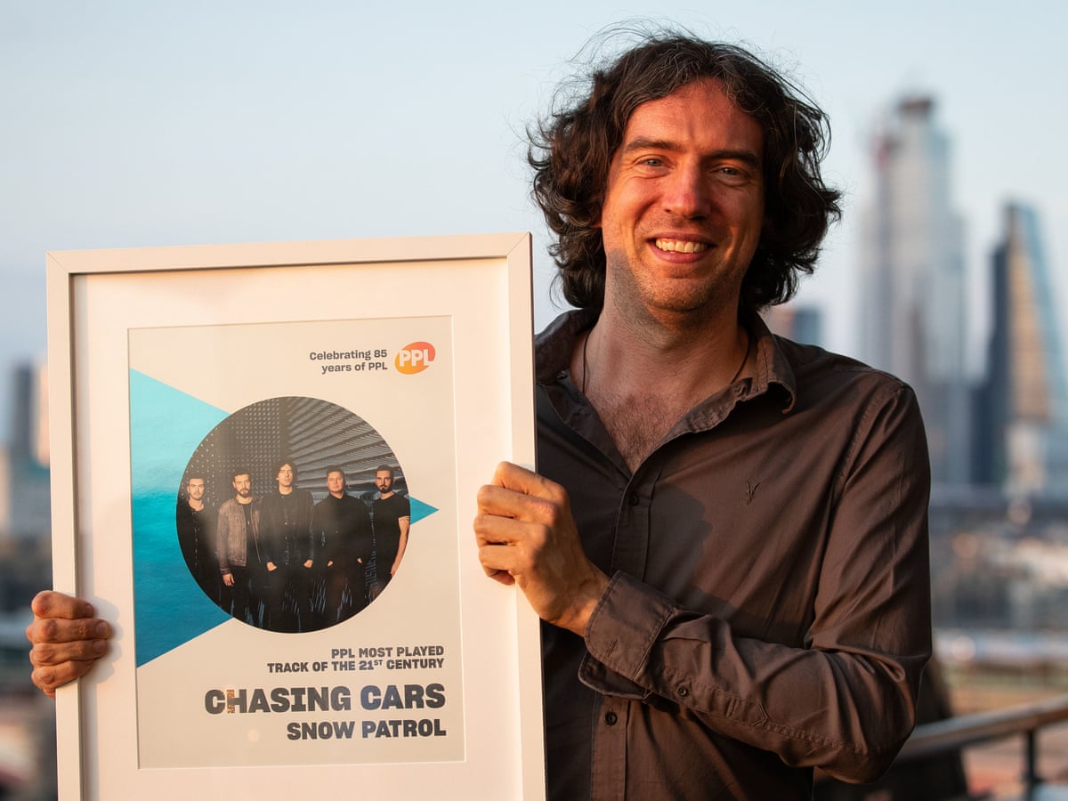 Chasing Cars by Snow Patrol is most-played song on UK radio this century, Snow Patrol