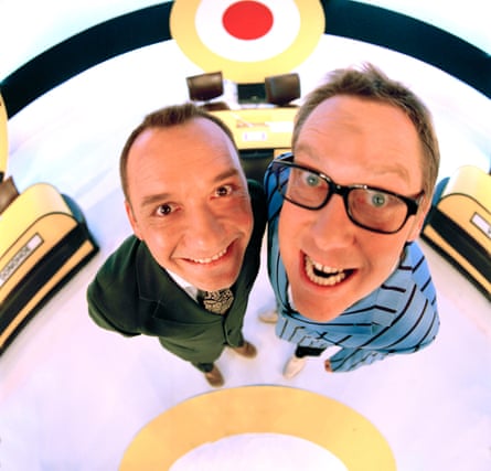 ‘I have never minded… playing second fiddle’: Mortimer with Vic Reeves on Shooting Stars, January 2003