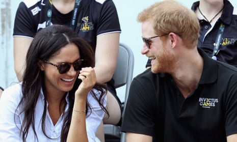 Prince Harry And Meghan Markle pictured at the Invictus Games in Toronto in September this year.