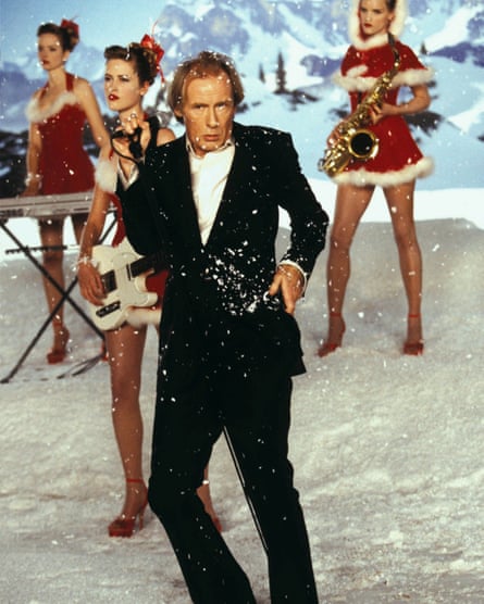 Bill Nighy as Billy Mack in Love Actually.