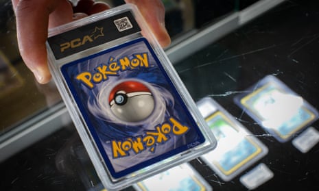 A Pokémon card.