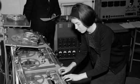Delia Derbyshire in the BBC Radiophonic Workshop