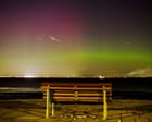 Skies across the UK illuminated by the northern lights