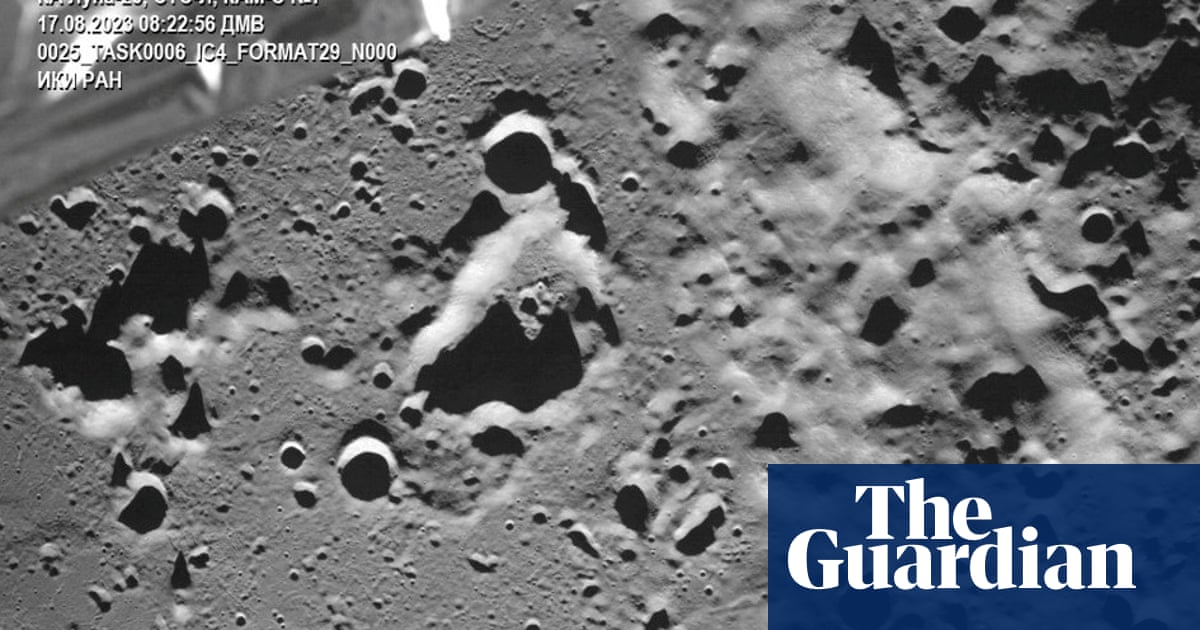 Russia reports abnormal situation as Luna25 tries to begin moon landing The Guardian Russia reports abnormal situation as Luna25 tries to begin moon landing The Guardian