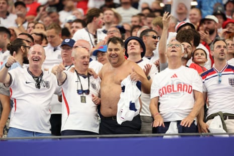 England. World leaders in getting carried away during major football tournaments.