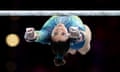 Georgia Godwin of Team Australia competes during Women's Uneven Bars Final at the Birmingham 2022 Commonwealth Games