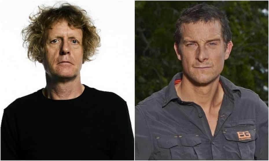 Grayson Perry and Bear Grylls: squaring up over masculinity.