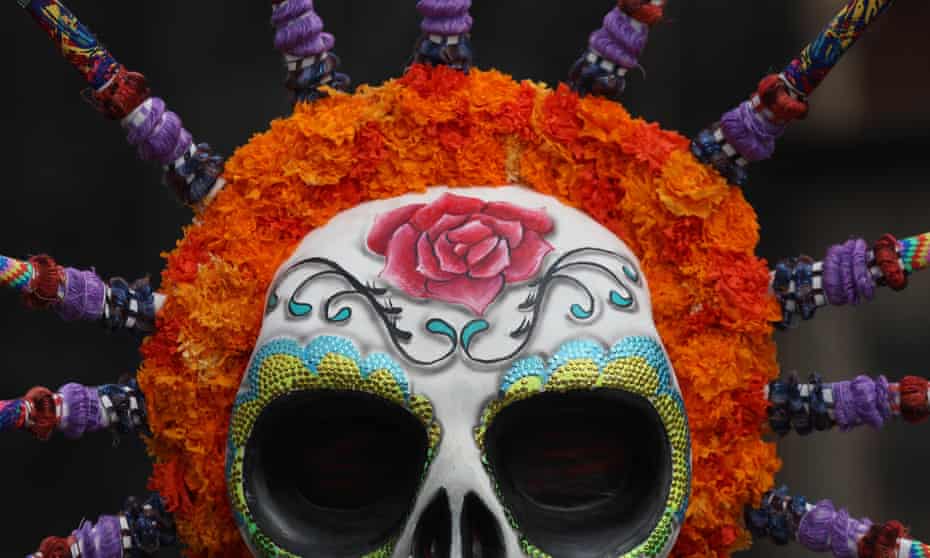 Day of the Dead Parade in Mexico City.