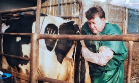 Whitaker at work in Kent, where he spent his whole career at the practice he joined straight out of college