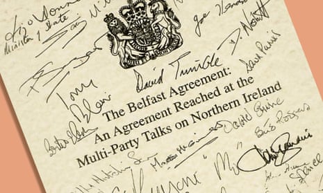 a copy of the final published Good Friday Agreement by all the major participants