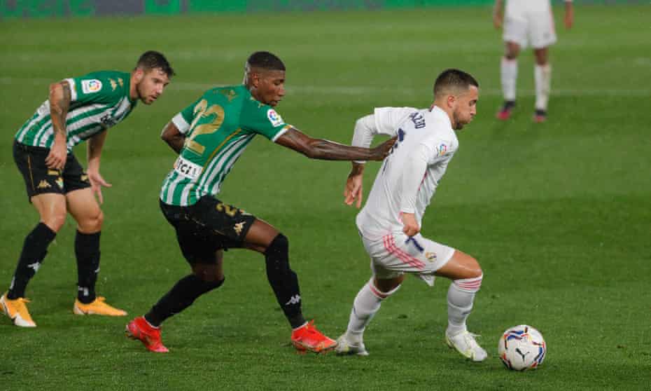 Eden Hazard played 13 minutes against Real Betis as Zinedine Zidane gave him some match time to get ready for Chelsea.
