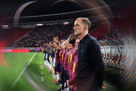 Thomas Tuchel before the match