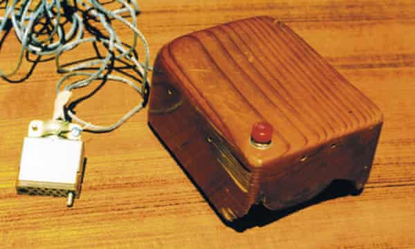 The computer mouse was first demonstrated in 1968.