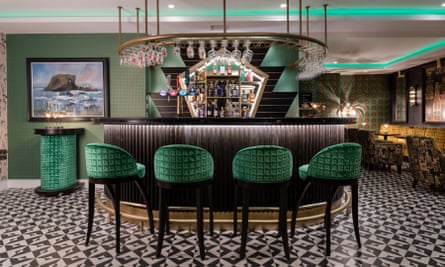 Elephant Rock, a family-run boutique hotel that opened recently in the traditional seaside town of Portrush. Interior decorator Adrian Bailie has brought a slice of South Beach-inspired glamour to Northern Ireland,