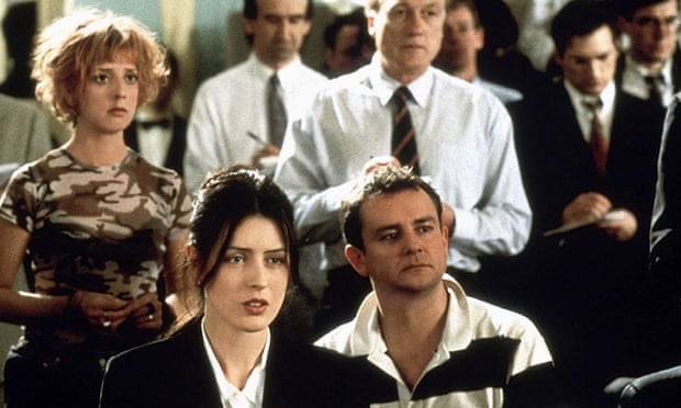 Emma Chambers, left, as Honey in Notting Hill