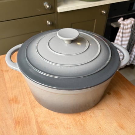 M&S large cast-iron casserole dish